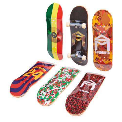 Pachet 6 piese cu accesorii Tech Deck fingerboard, SK8mafia, SPM 20140838