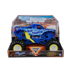 Masinuta Monster Jam 1/24, Blue Thunder, SPM 20141116