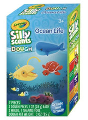 Mini set activitati cu plastilina si forme Silly Ocean life, CRYA1-2596-2199