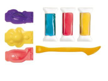 Mini set activitati cu plastilina si forme Silly Ocean life, CRYA1-2596-2199