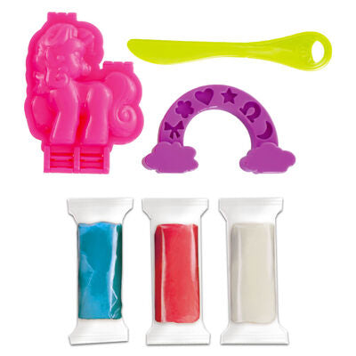 Mini set activitati cu plastilina si forme Silly Unicorn, CRYA1-2596-2368