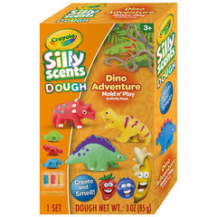 Mini set activitati cu plastilina si forme Silly dinosauri, CRYA1-2596-2369