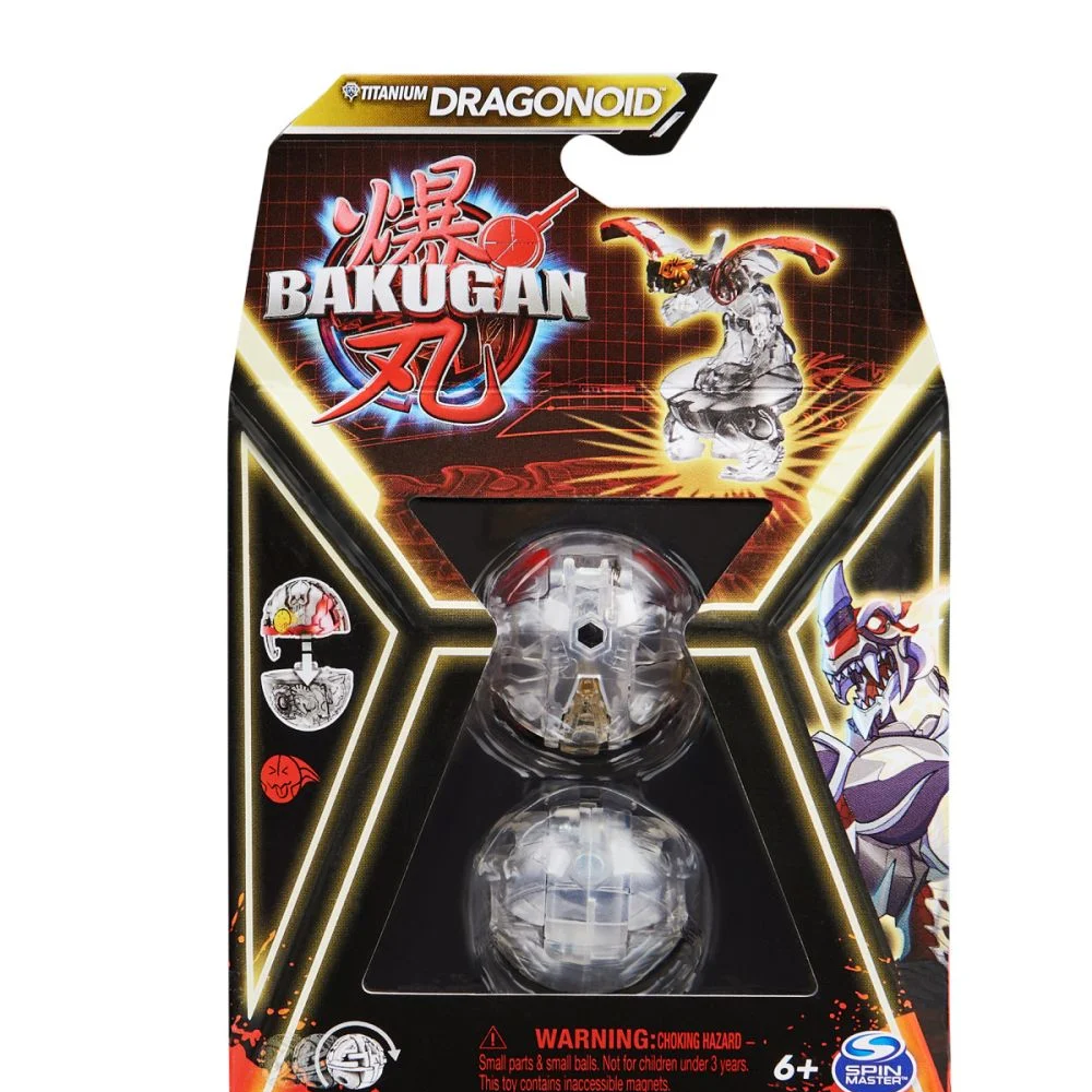 Figurina Bakugan de baza, Titanium Dragonoid, SPM 20141496