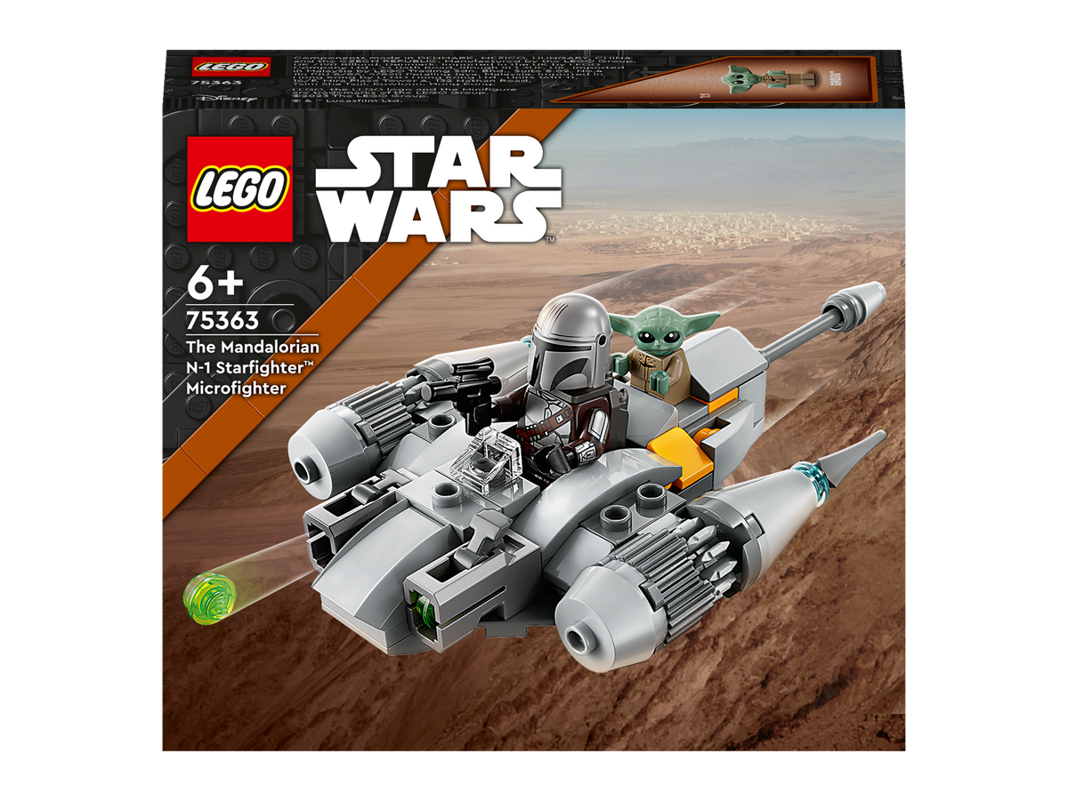 LEGO® Star Wars - Micronava de lupta Starfighter N-1 a Mandalorianului 75363,88 piese