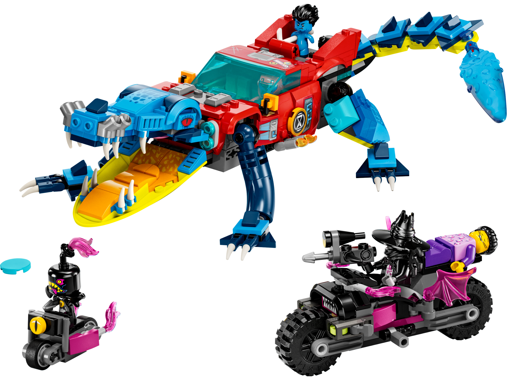 LEGO® DREAMZzz - Masina-crocodil 71458, 494 piese