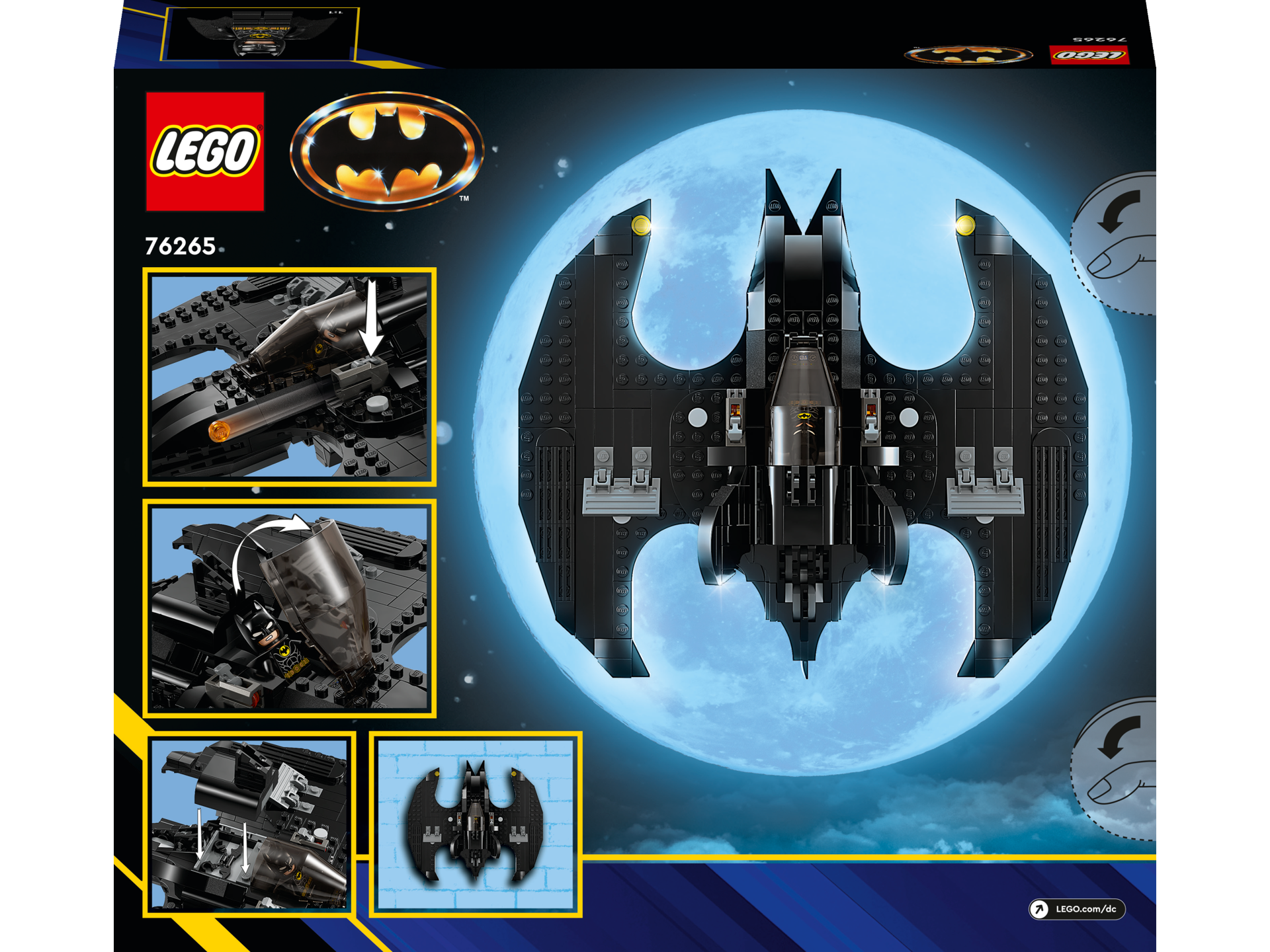 LEGO® Super Heroes - Batwing: Batman™ contra Joker™ 76265, 357 piese