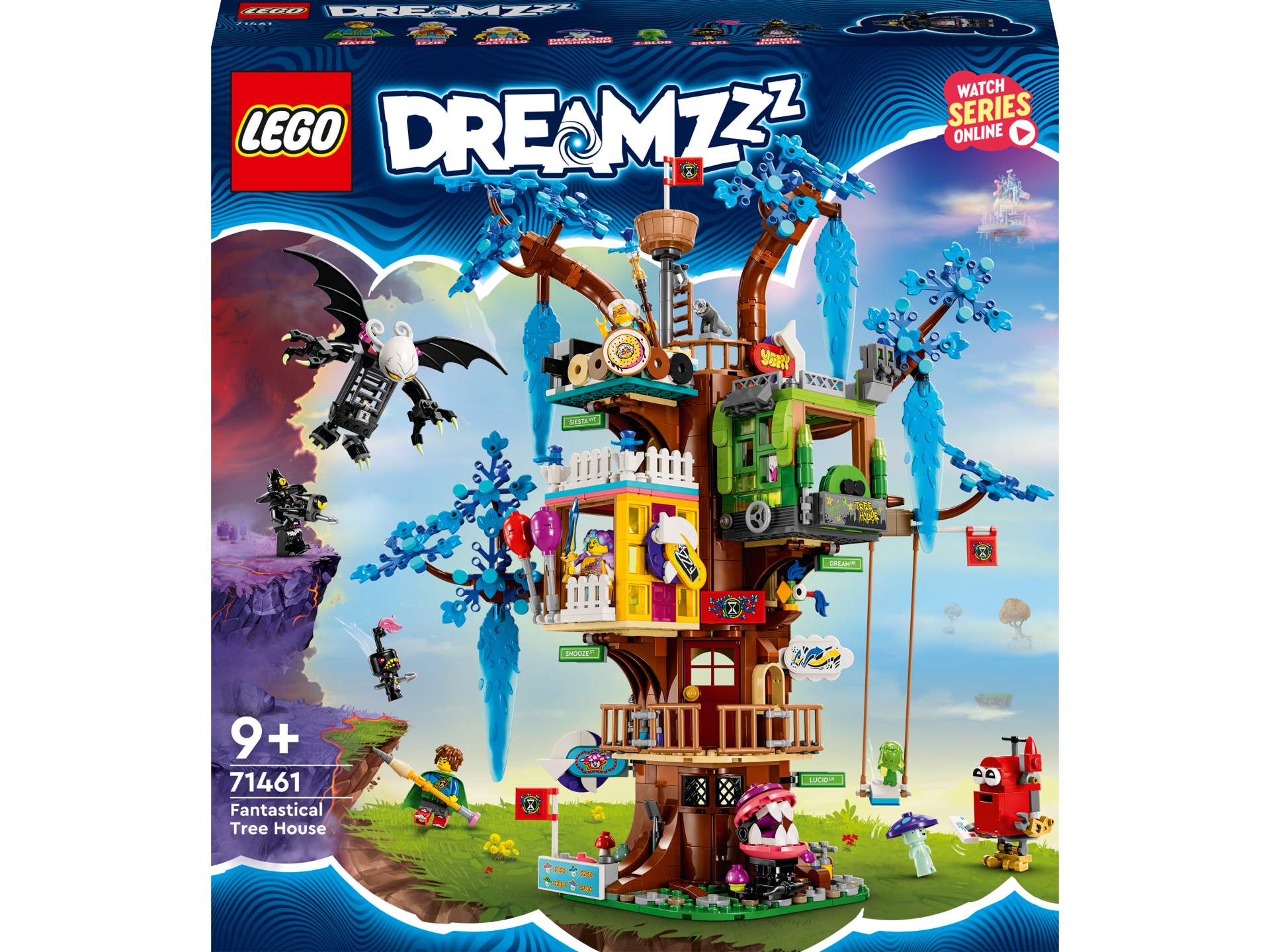 LEGO® DREAMZzz - Casuta fantastica din copac 71461, 1257 piese