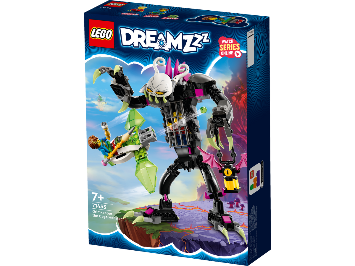 LEGO® DREAMZzz - Grimkeeper, monstrul-cusca 71455, 274 piese