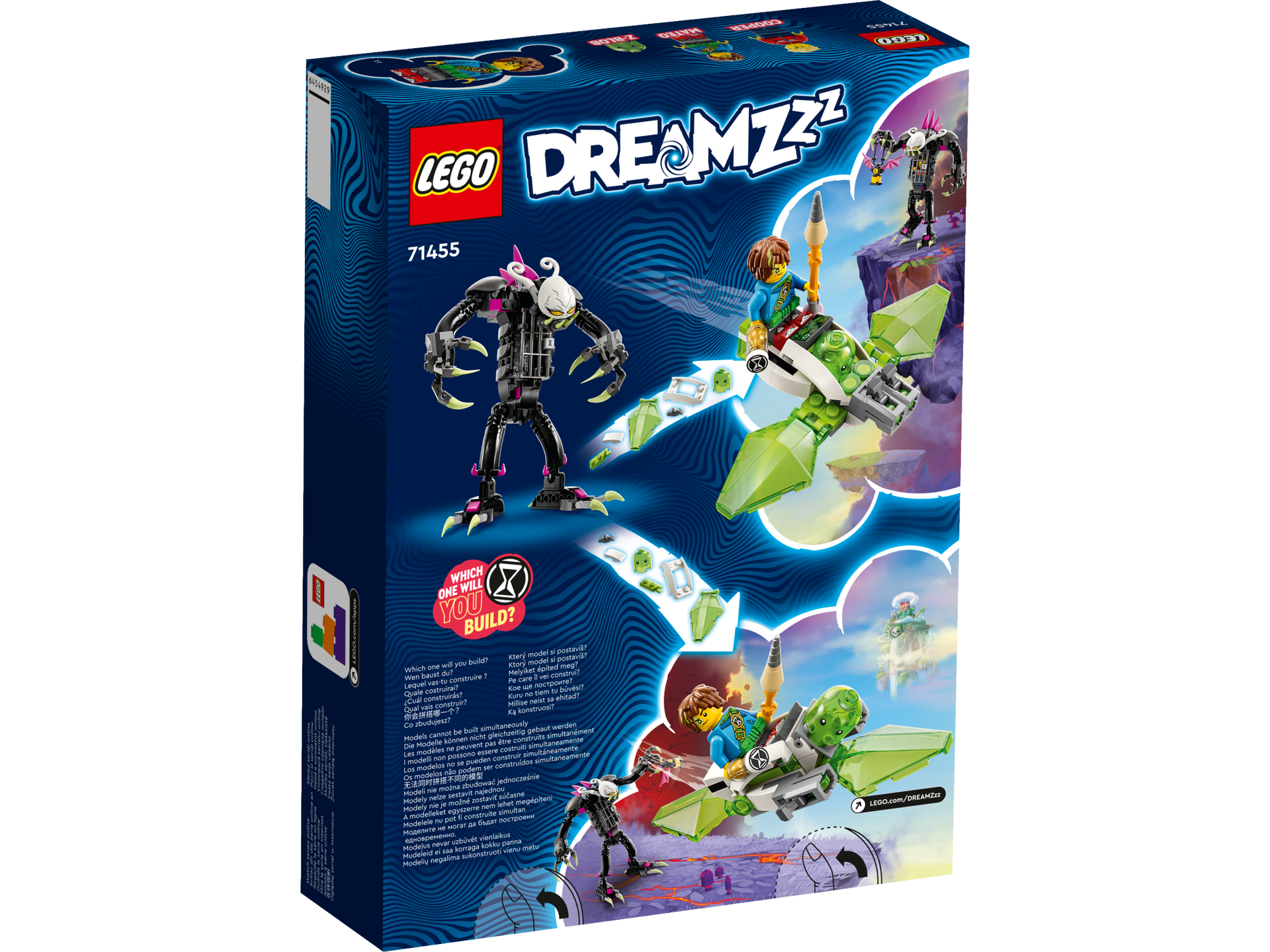 LEGO® DREAMZzz - Grimkeeper, monstrul-cusca 71455, 274 piese