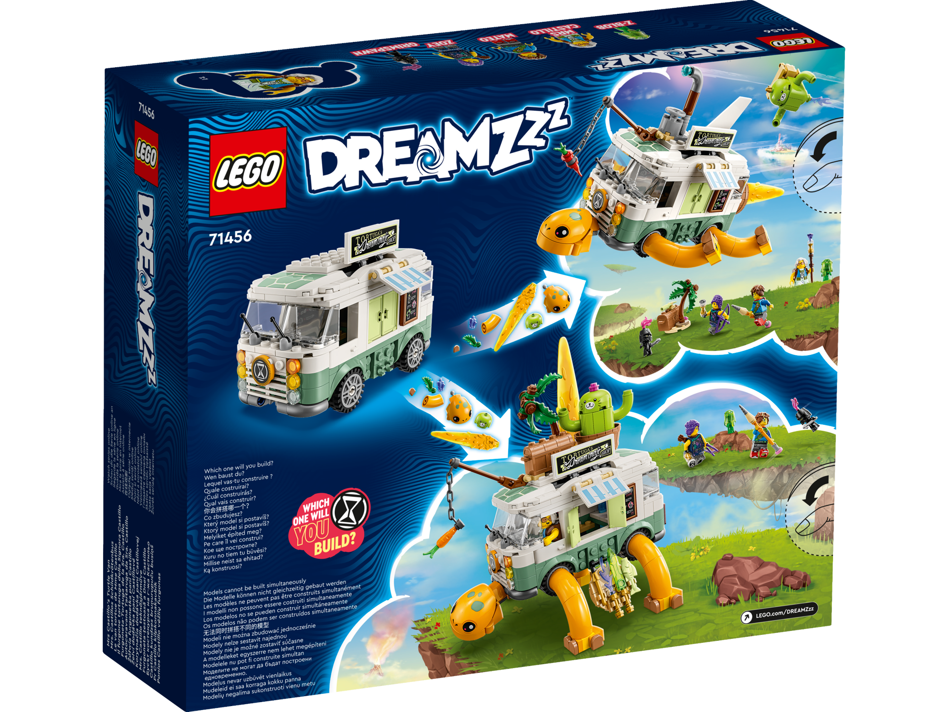 LEGO® DREAMZzz - Furgoneta-testoasa a Dnei Castillo 71456, 434 piese