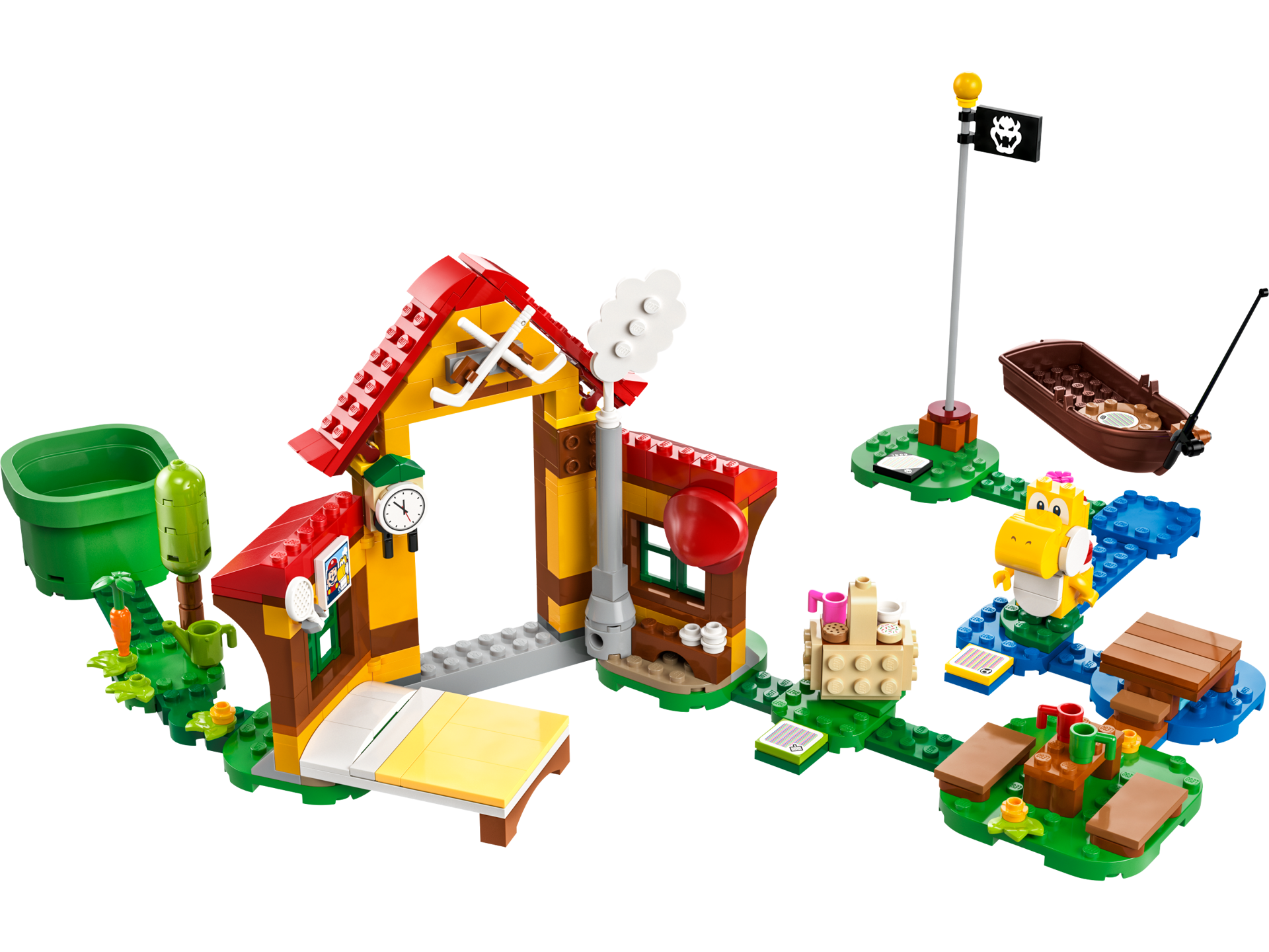 LEGO® Super Mario - Set de extindere - Picnic la casa lui Mario 71422, 259 piese