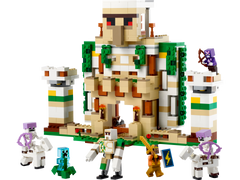 LEGO® Minecraft - Fortareata Golemul de fier 21250, 868 piese