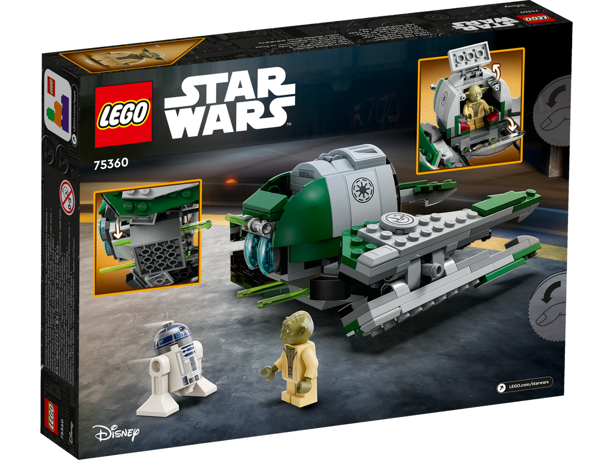 LEGO® Star Wars - Jedi Starfighter™ al lui Yoda 75360, 253 piese