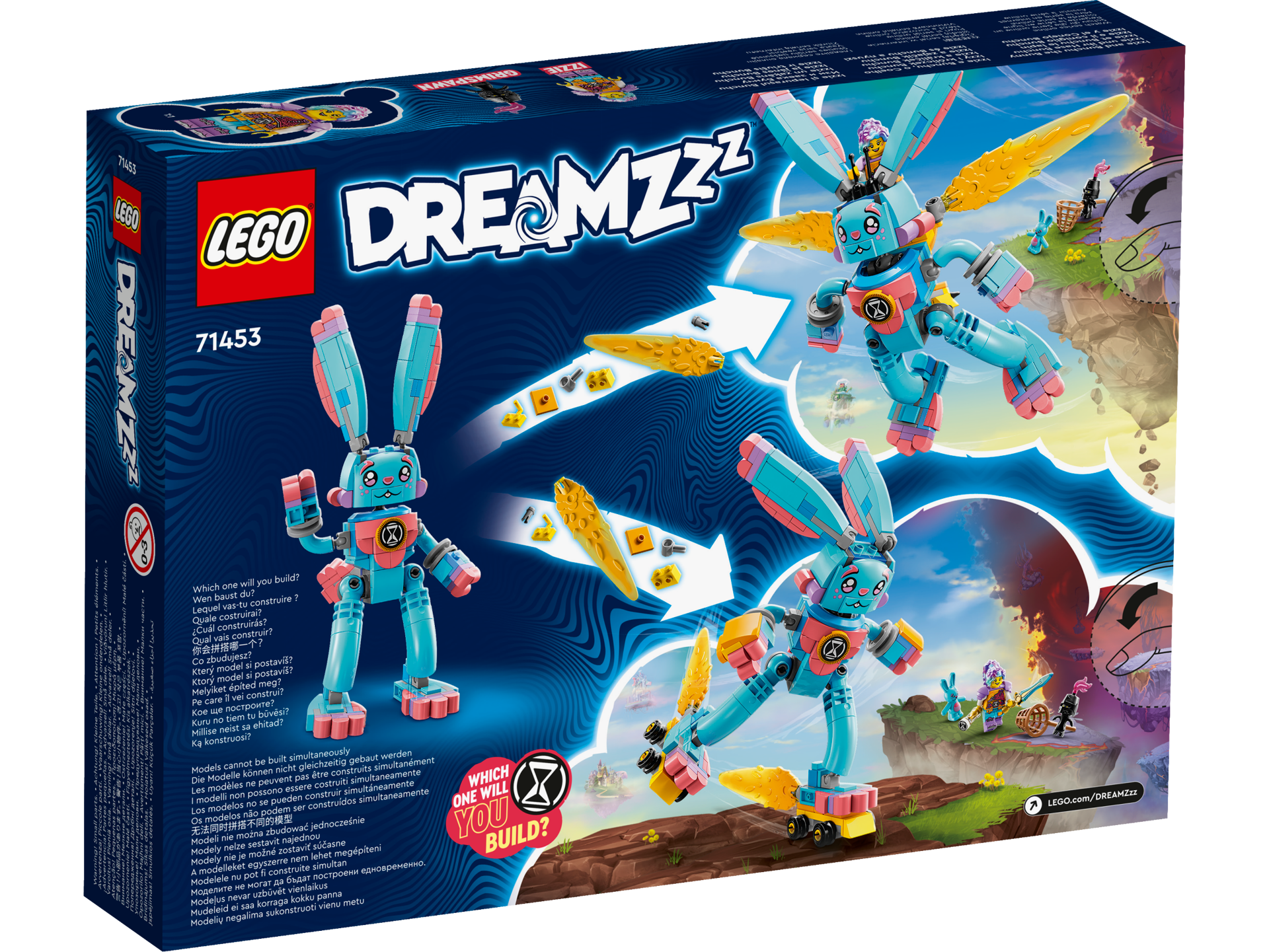 LEGO® DREAMZzz - Izzie si Iepurasul Bunchu 71453, 259 piese