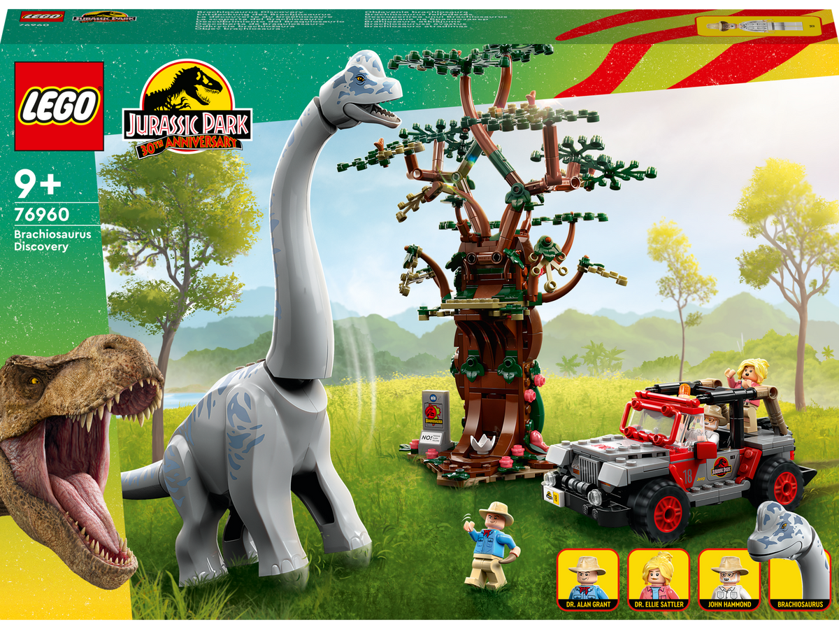 LEGO® Jurassic World - Descoperirea unui Brachiosaurus 76960, 512 piese