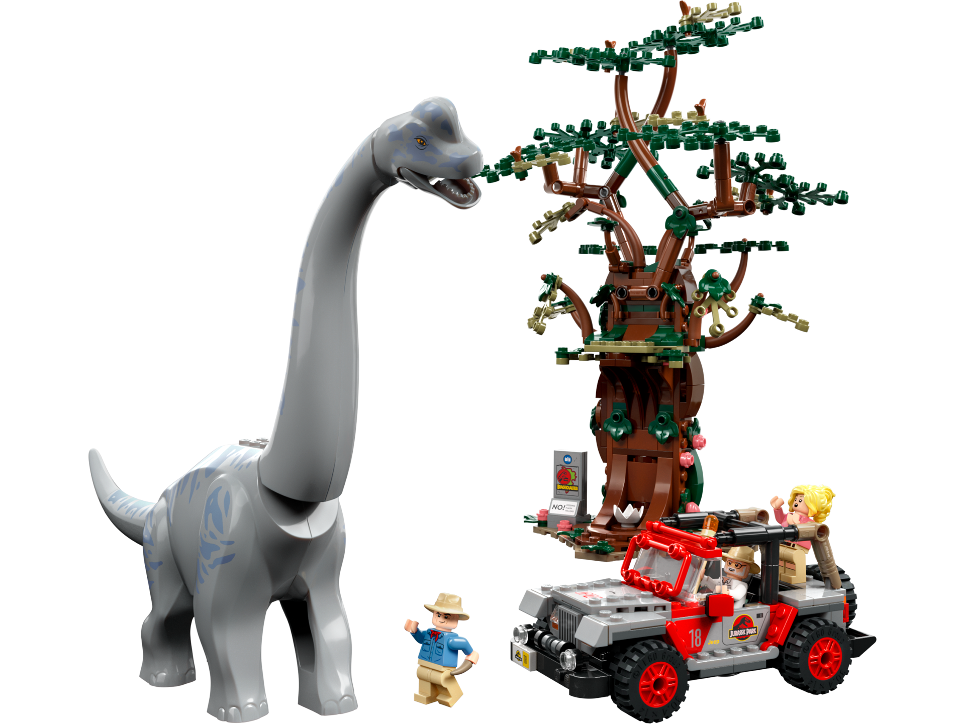 LEGO® Jurassic World - Descoperirea unui Brachiosaurus 76960, 512 piese