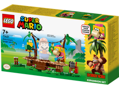 LEGO® Super Mario - Set de extindere - Concertul lui Dixie Kong in jungla 71421, 174 piese