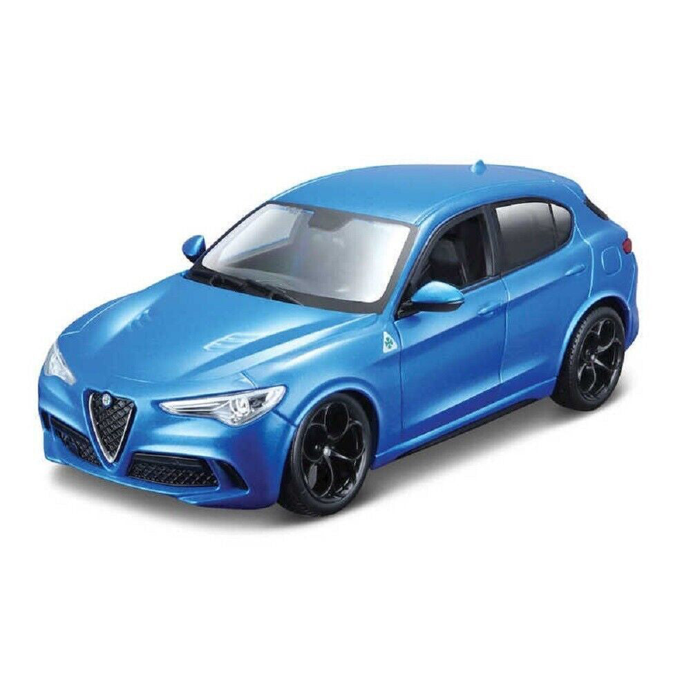 Macheta Masinuta Bburago 1:24, Alfa Romeo Stelvio Albastru, BB20001A-21086