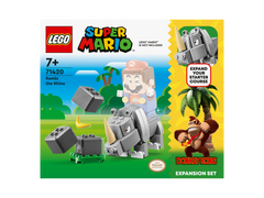 LEGO® Super Mario - Set de extindere - Rinocerul Rambi 71420, 106 piese