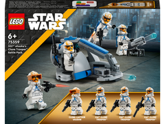 LEGO® Star Wars - Pachet de lupta Clone Trooper™ al lui Ahsoka™ din Compania 332 75359,108 piese