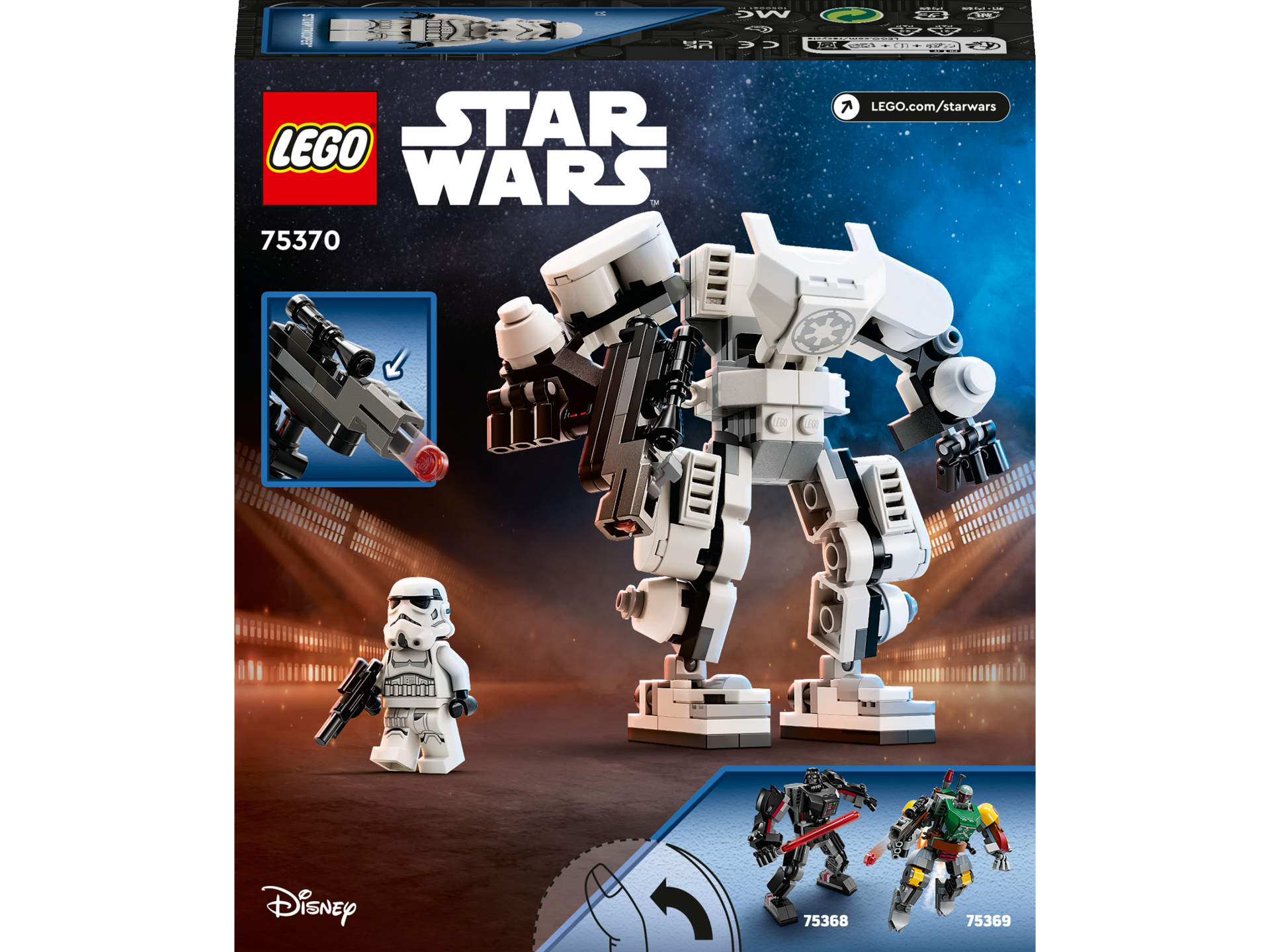 LEGO® Star Wars - Robot Stormtrooper™ 75370, 138 piese