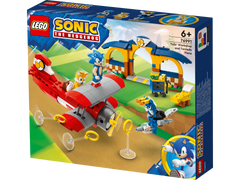 LEGO® Sonic - Atelierul lui Tails si avion Tornado 76991, 376 piese