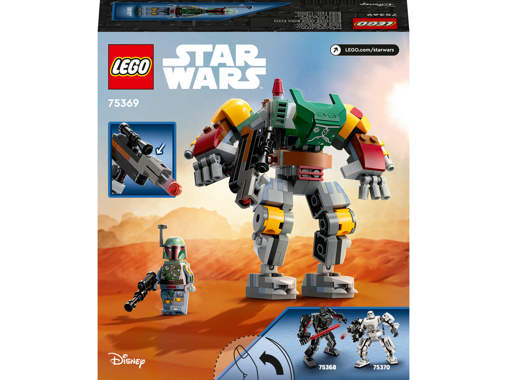 LEGO® Star Wars - Robot Boba Fett™ 75369, 155 piese