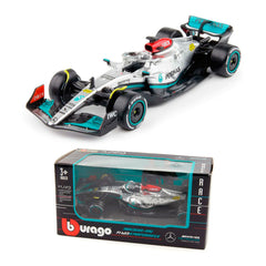 Macheta masinuta Bburago F1 Mercedes AMG F1W13 e Performance PETRONAS, BB38165-38065LH