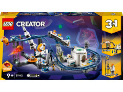 LEGO® Creator 3 in 1 - Roller-coaster spatial 31142, 874 piese