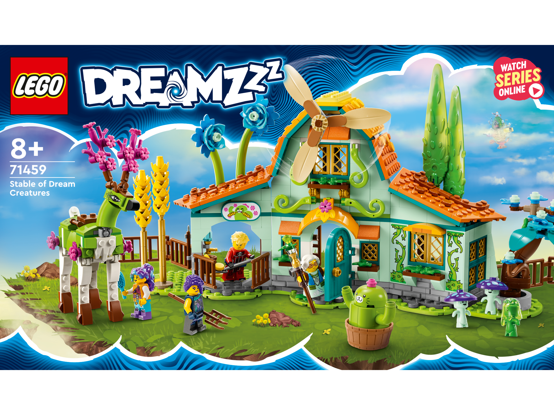 LEGO® DREAMZzz - Grajdul creaturilor din vis 71459, 681 piese