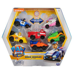 Set de joaca Paw Patrol - Movie Vehicles, 6 masinute