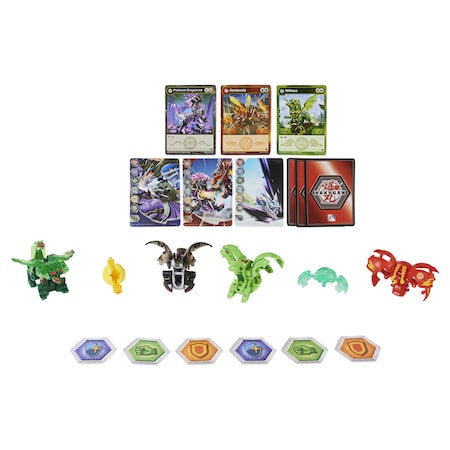 Figurine Bakugan Evolutions - Battle Strike, Dragonoid, Arcleon, Sectanoid si Nillious