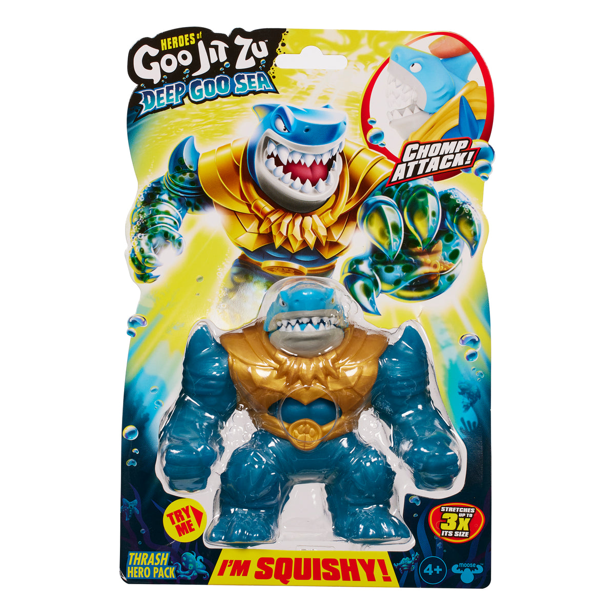 Figurina elastica Goo Jit zu Deap Goo Sea Thrash 42563-42565