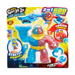 Figurina elastica Goo Jit Zu Deep Goo Sea doua culori Tyro 42571-42685