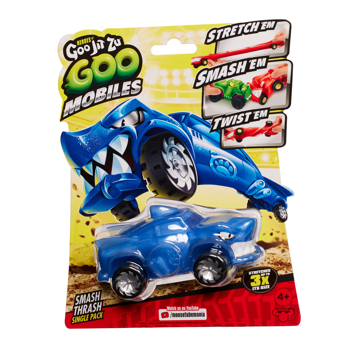 Masinuta elastica Goo Jit Zu Goo Mobiles Thrash 42572-42700