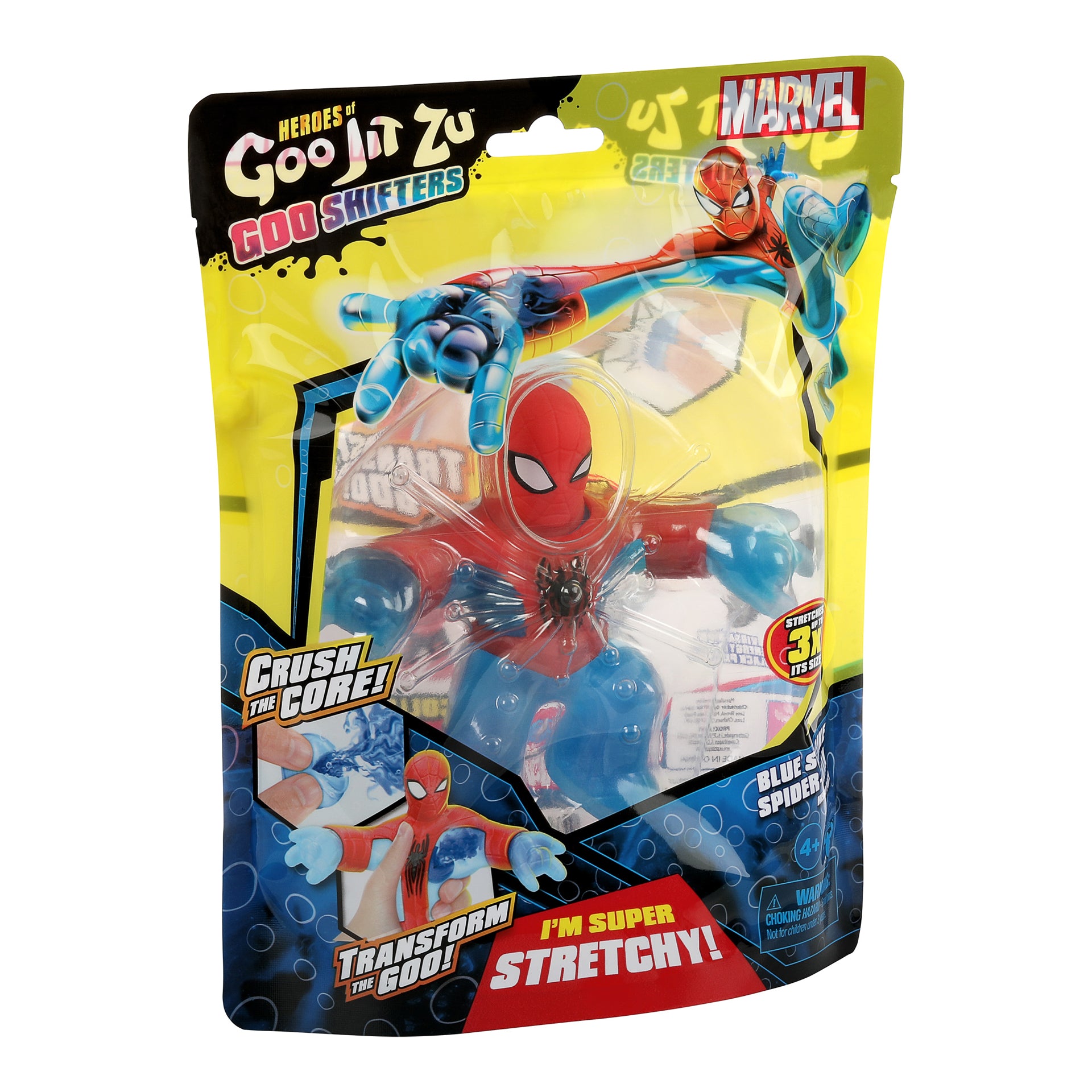 Figurina elastica Goo Jit Zu Goo Shifters Marvel – Spiderman 42577-42625