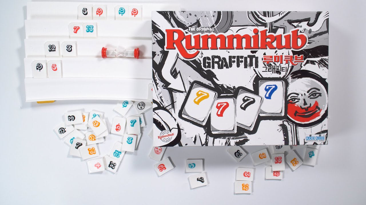 Joc societate Rummikub Grafitti 1608