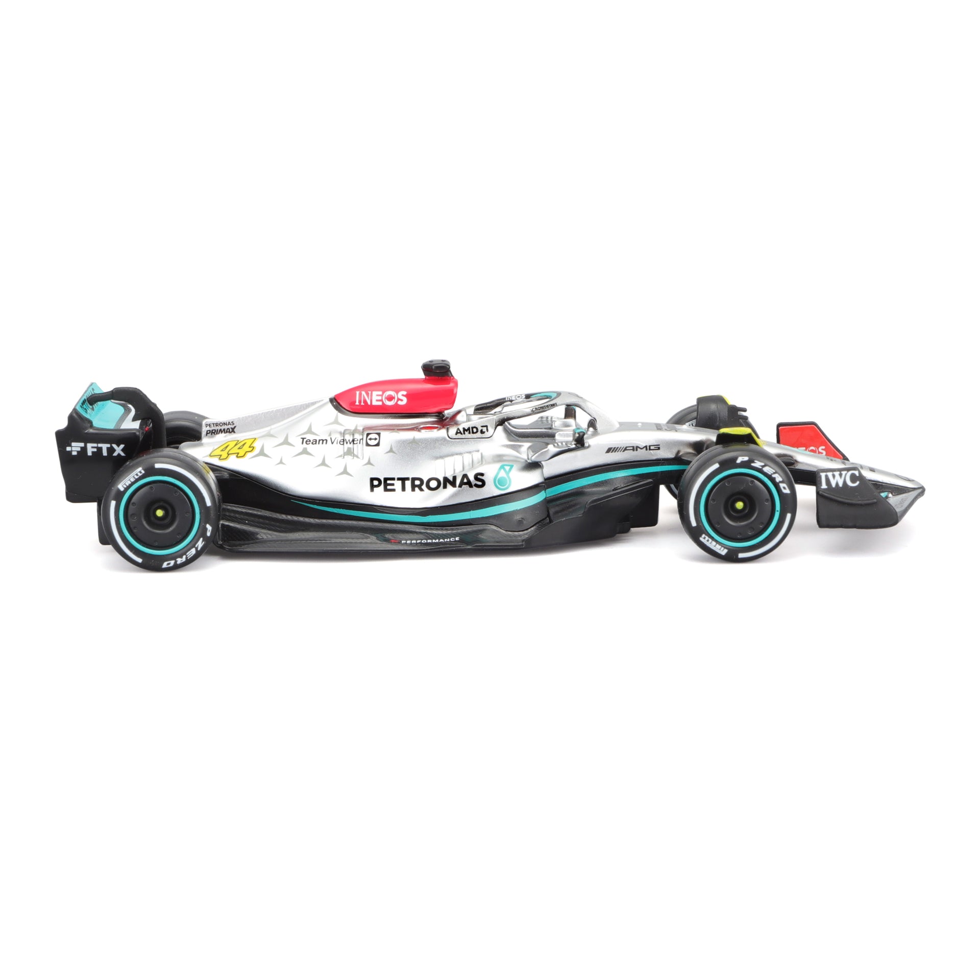 Macheta masinuta Bburago F1 Mercedes AMG F1W13 e Performance PETRONAS, BB38165-38065LH