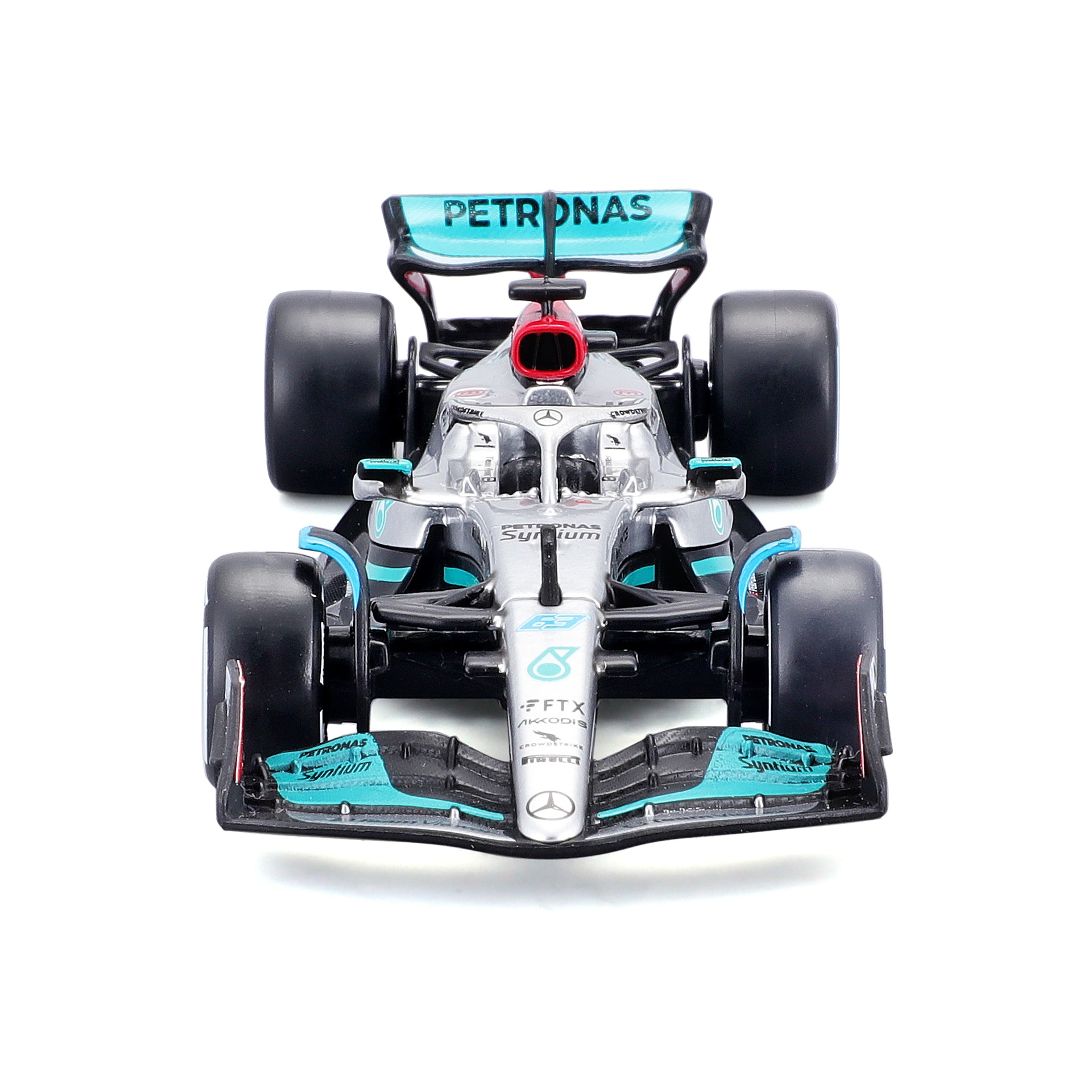 Macheta masinuta Bburago F1 Mercedes AMG F1W13 e Performance PETRONAS, 18-38165-38065