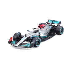 Macheta masinuta Bburago F1 Mercedes AMG F1W13 e Performance PETRONAS, 18-38165-38065