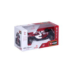 Macheta masinuta Bburago 1:43 F1 Alfa Romeo C42 Orlen “Valtteri Bottas” 77, 18-38167-38067