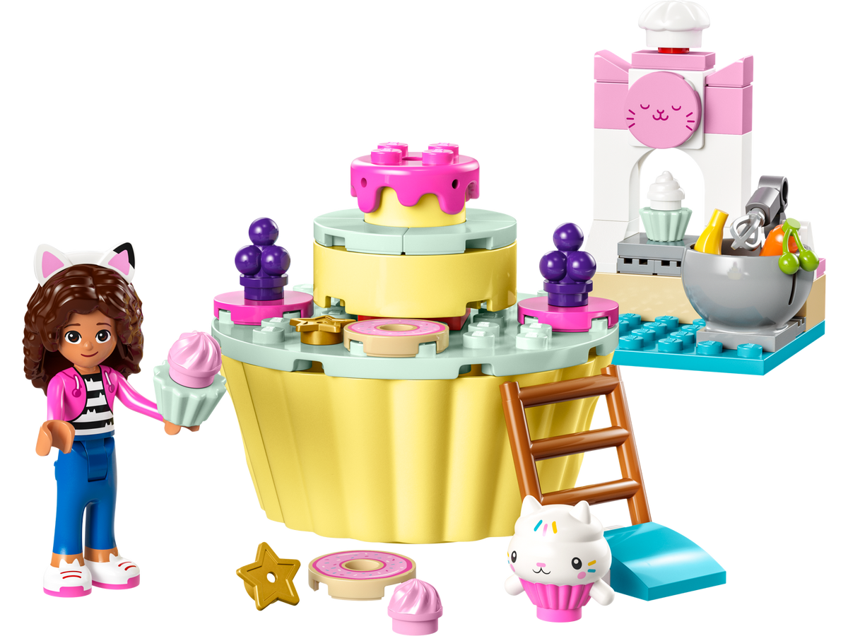 LEGO® Gabby's Dollhouse - Distractie in bucatarie cu Briosel 10785, 58 piese