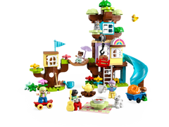 LEGO® DUPLO - Casa din copac 3 in 1 10993, 126 piese