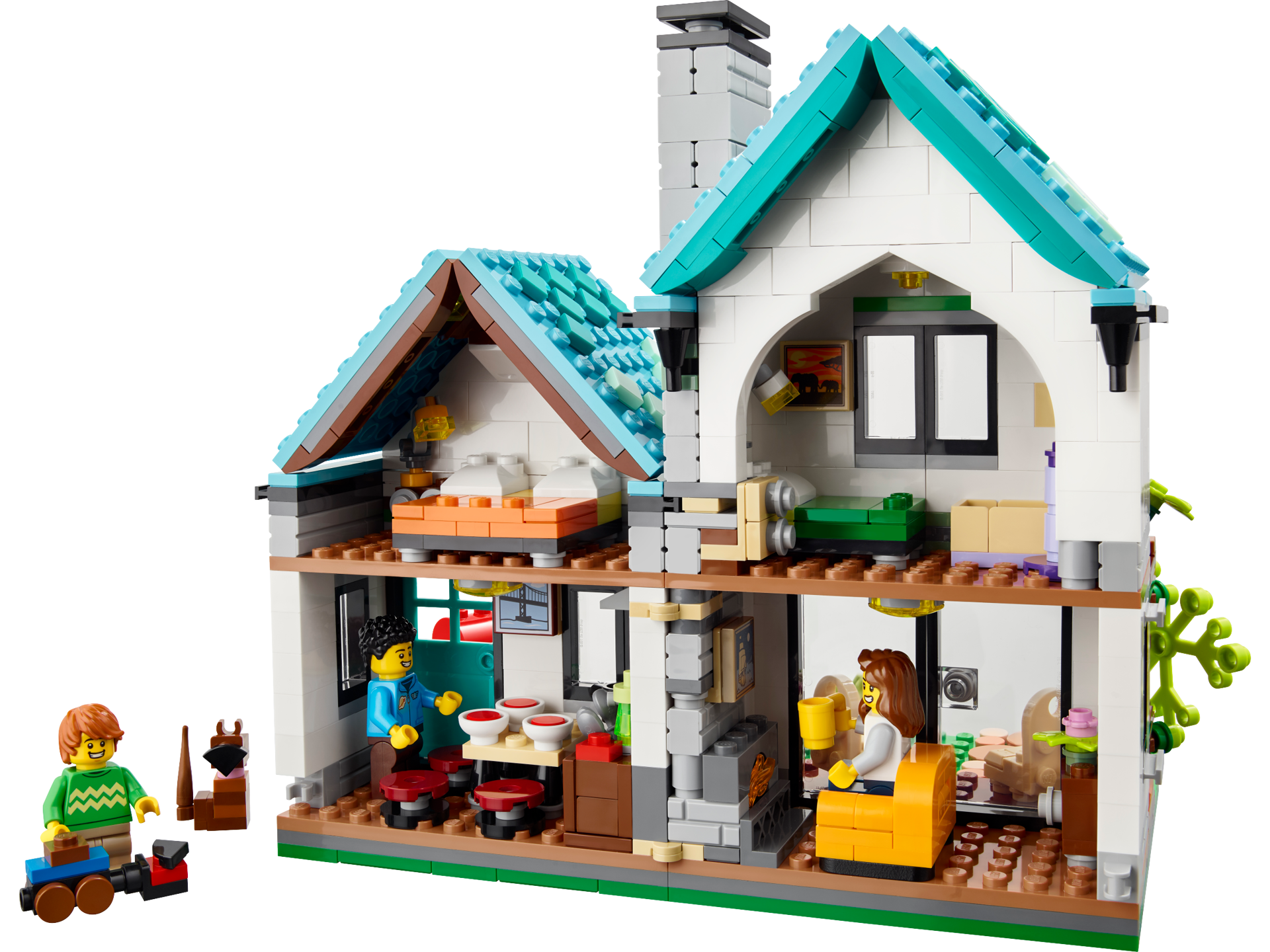 LEGO® Creator 3 in 1 - Casa primitoare 31139, 808 piese