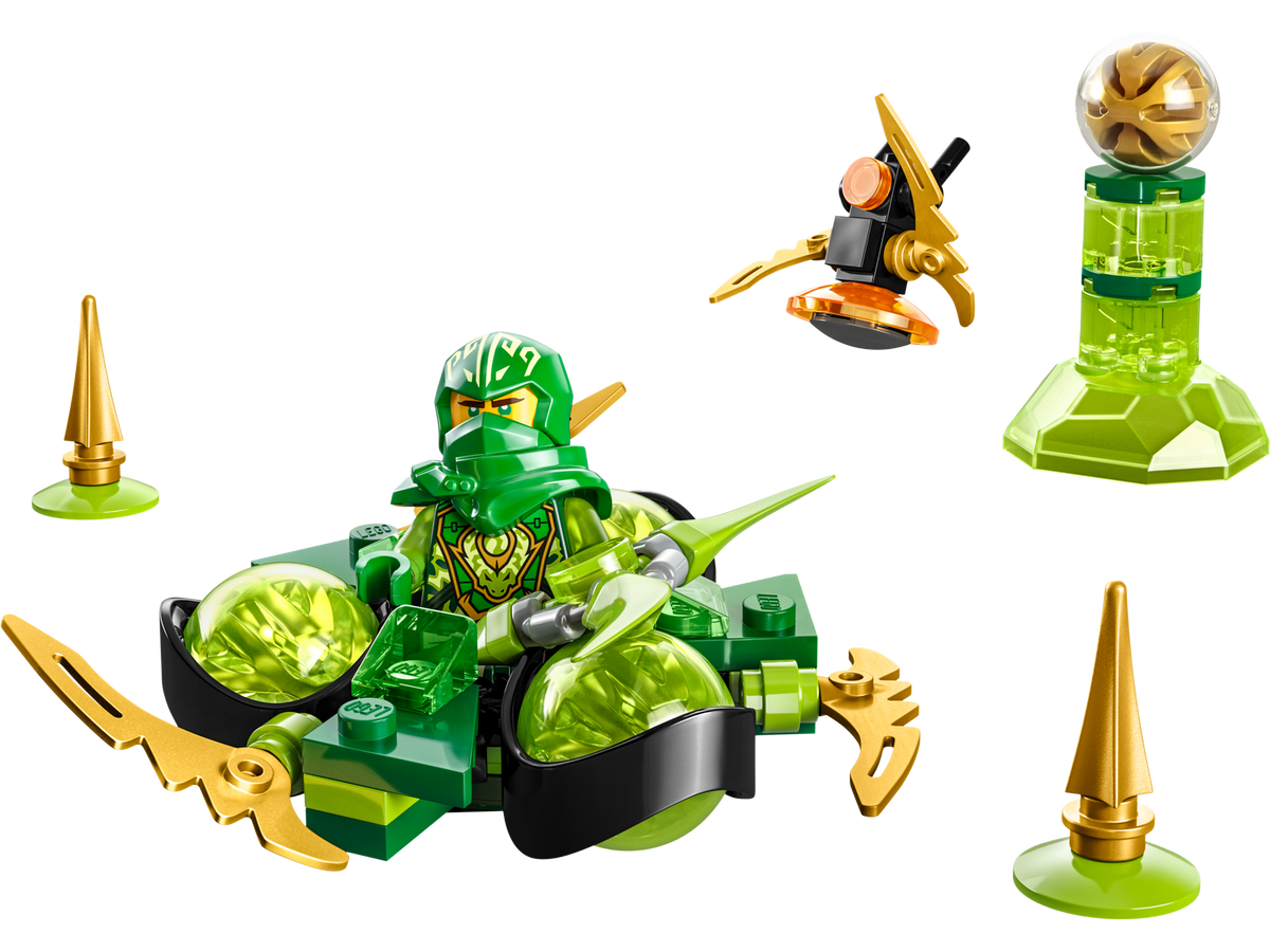 LEGO® Ninjago - Rotirea Spinjitzu al lui Lloyd cu puterea dragonului 71779, 56 piese