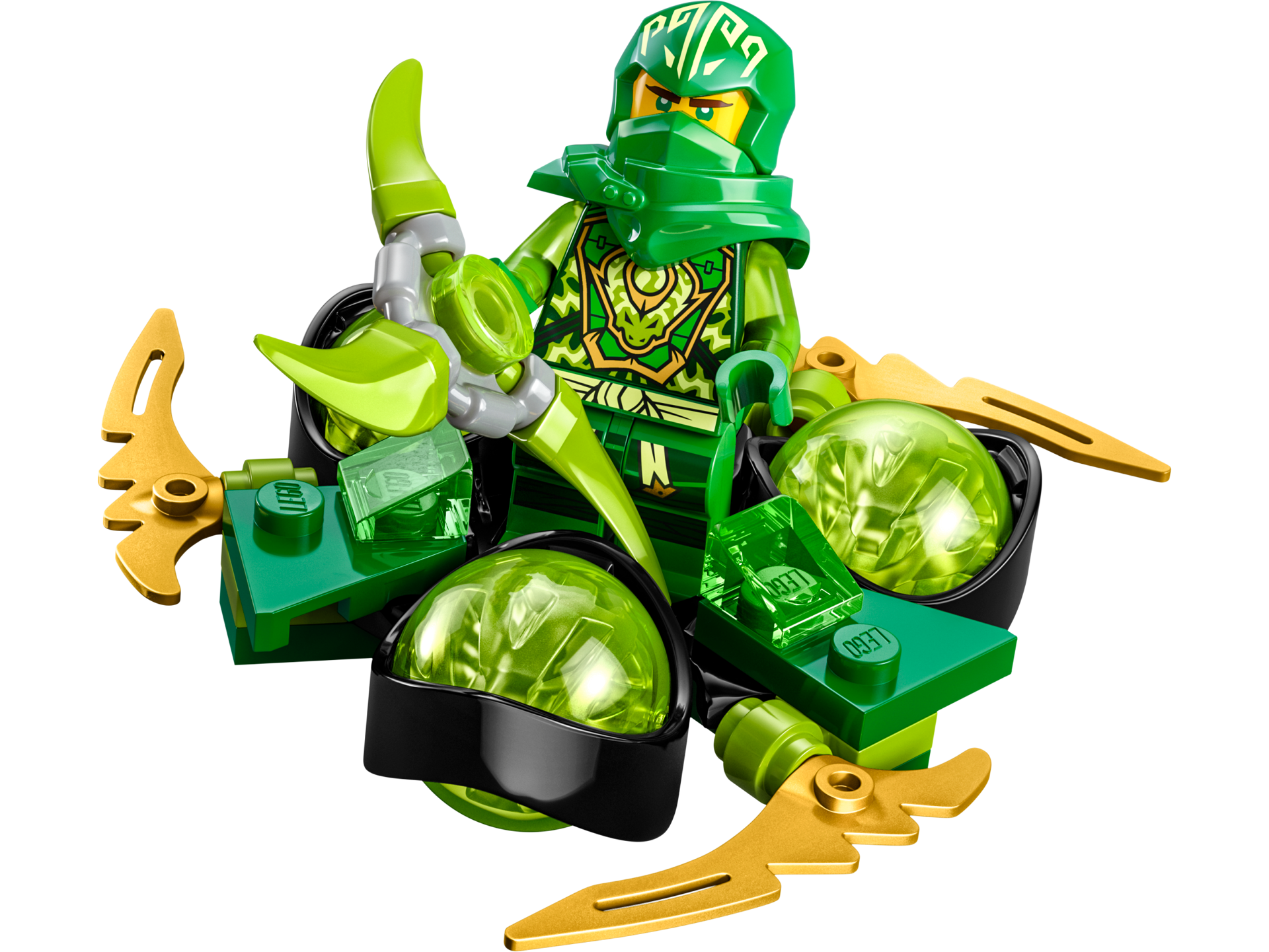 LEGO® Ninjago - Rotirea Spinjitzu al lui Lloyd cu puterea dragonului 71779, 56 piese