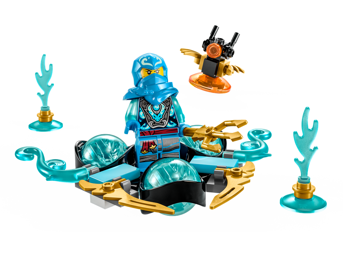 LEGO® Ninjago - Driftul Spinjitzu al Nyei cu puterea dragonului 71778, 57 piese