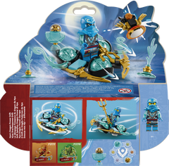 LEGO® Ninjago - Driftul Spinjitzu al Nyei cu puterea dragonului 71778, 57 piese