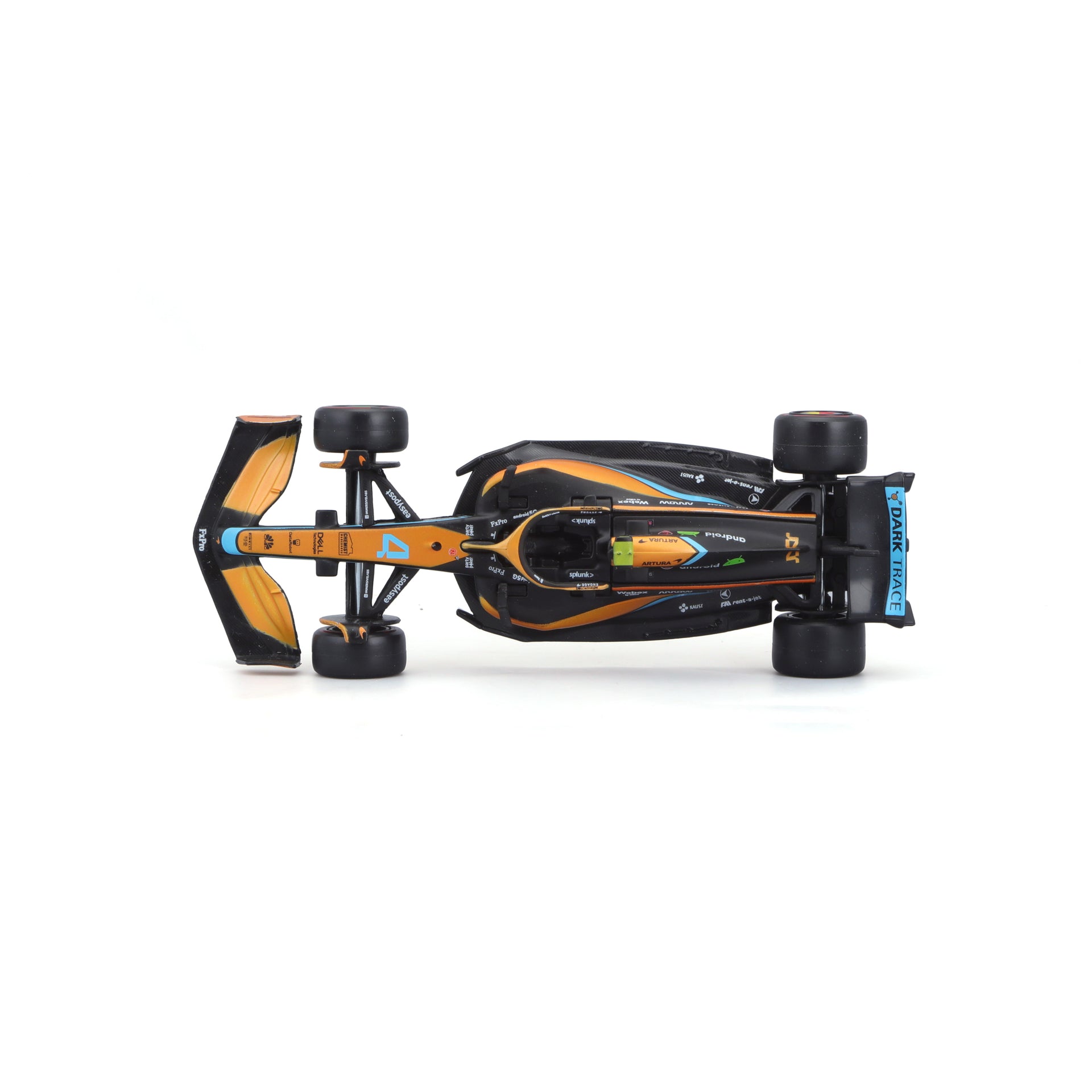 Macheta Masinuta Bburago 1:43  McLaren MCL36 F1 Australian GP #4 Lando Norris 18-38163-38063R