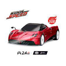 Masina cu telecomanda Kool Speed car scara 1:16 Pagani Huayra Roadster rosu, 10485G